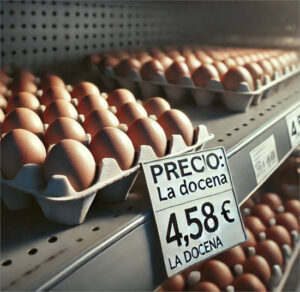 El precio del huevo en EEUU sigue en ascenso por la escasez de oferta