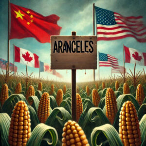 La guerra comercial entre China, EE. UU., Canadá y México impacta en los productos agrarios