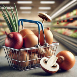 Cebollas, huevos y champiñones: los alimentos básicos que más se han encarecido en marzo