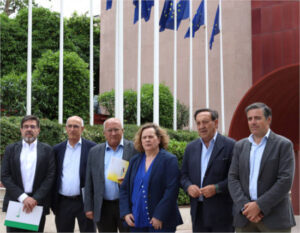 ASAJA, COAG y UPA advierten en Bruselas del riesgo de desmantelar la PAC por recortes presupuestarios