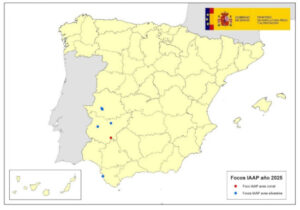 España pierde el estatus de país libre de influenza aviar por la detección de un caso de Extremadura