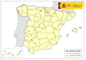 Detectado un nuevo foco de influeza aviar H5N1 en una explotación de gallinas reproductoras en Toledo