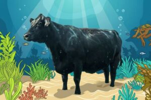 Logran reducir hasta un 77% el metano en vacas con un sencillo suplemento de algas marinas