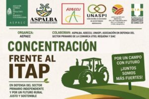 El sector de la almendra se moviliza en Albacete para exigir la reforma de las lonjas