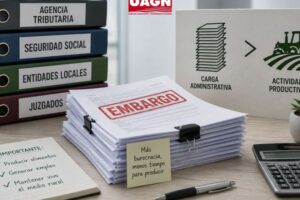 Agricultores navarros, obligados por ley a gestionar embargos de Hacienda sin compensación